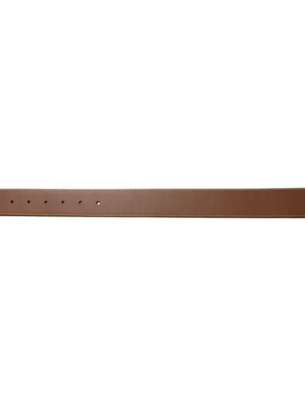 Louis Vuitton Belt LV Reversible Brown Metal Silver